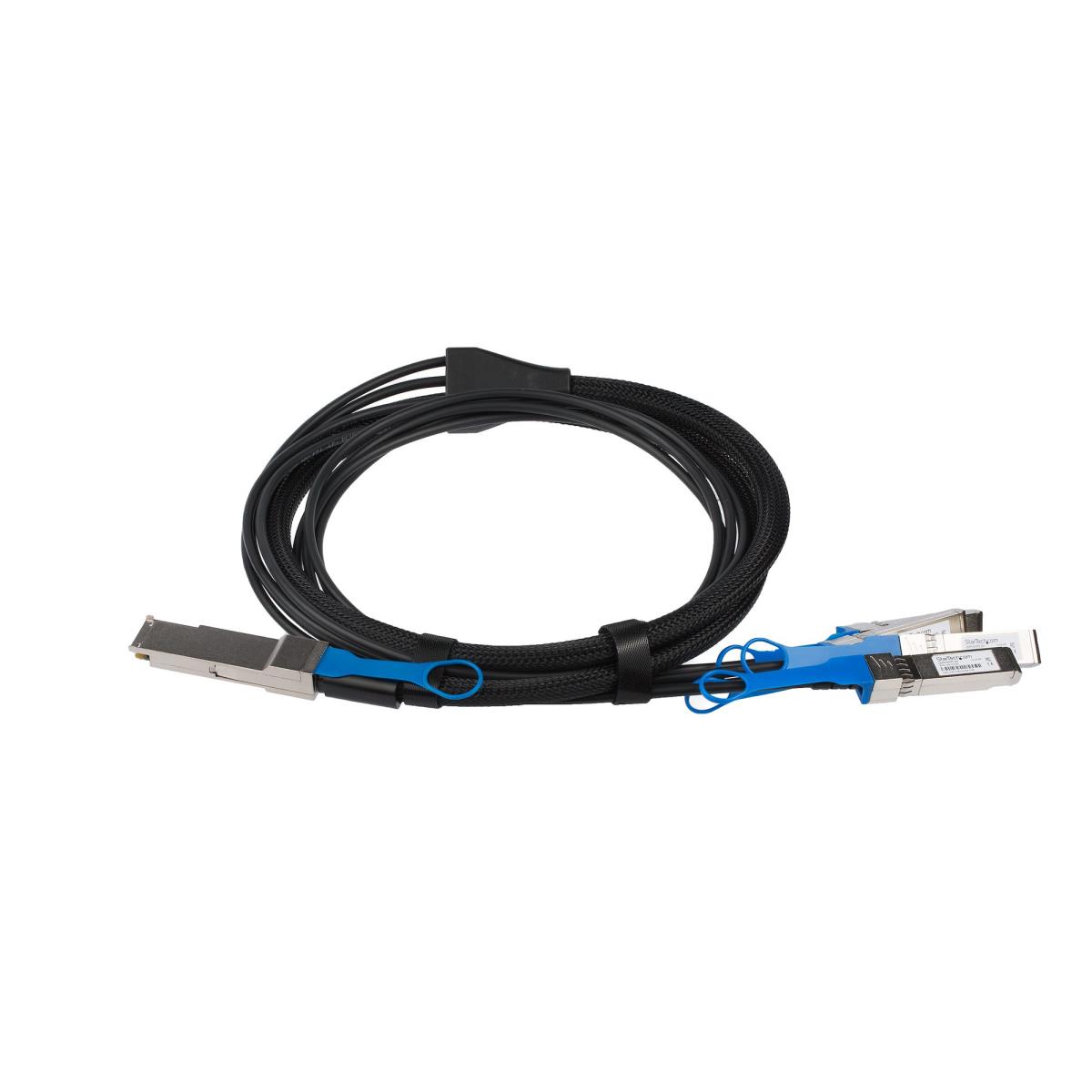 Qsfp+ Breakout Cable - Msa Compliant - Qsfp+ To 4 Sfp+ 2m