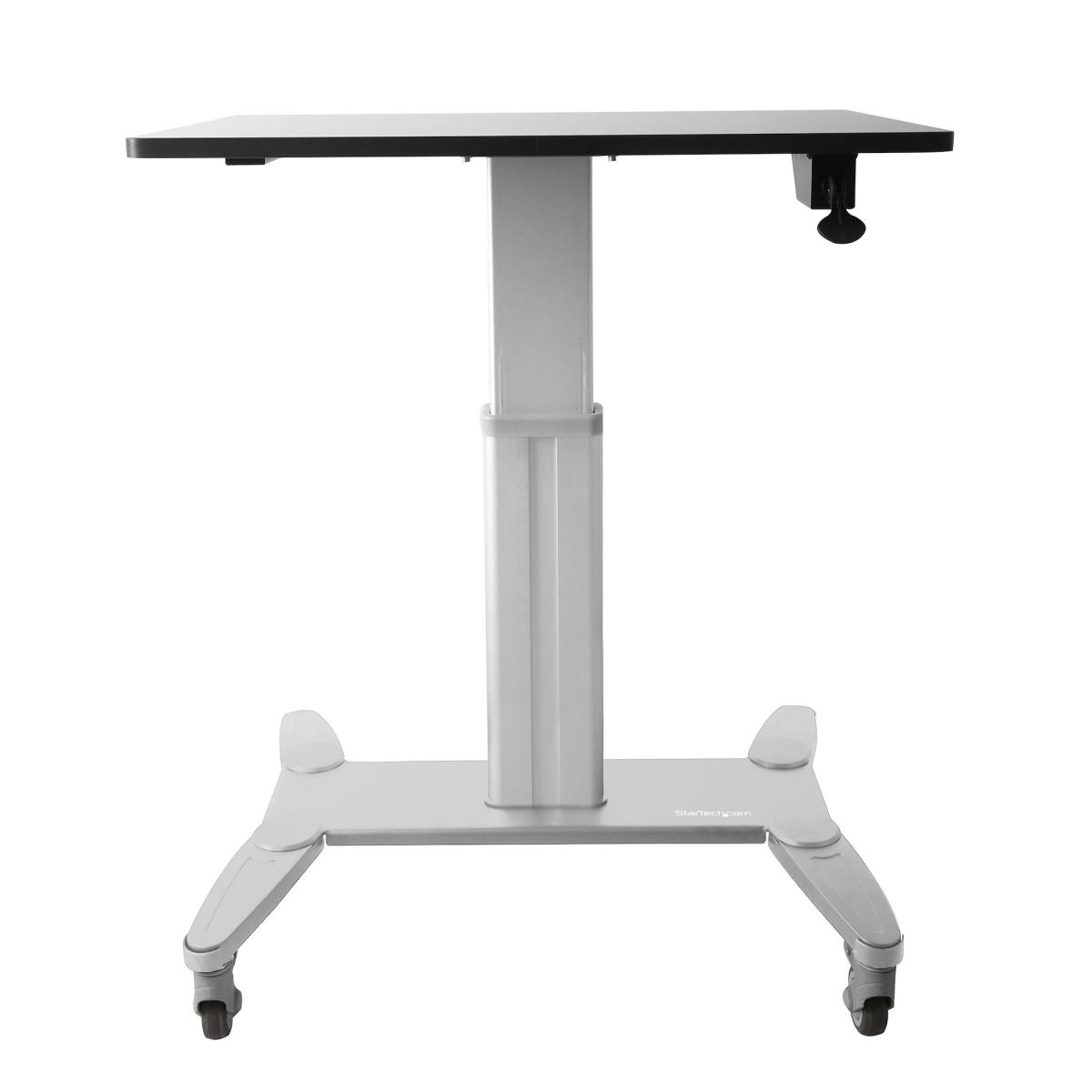 Mobile Sit Stand Workstation With 31.5 Work Surface