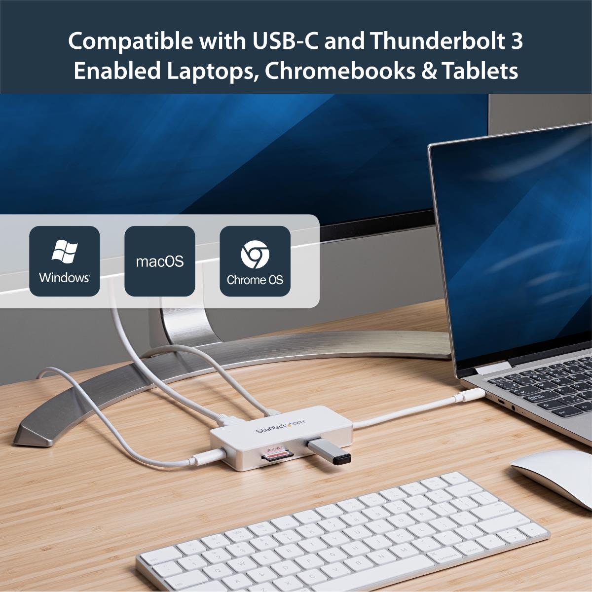 USB-c Multiport Adapter - Mac Windows 4k Hdmi USB 3.0 Sd Slot