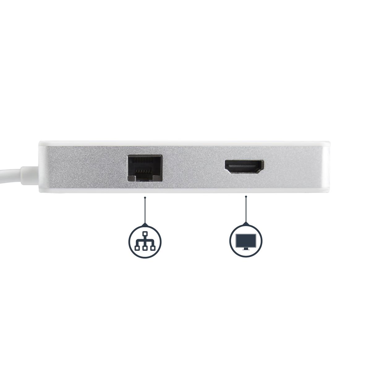 USB-c Multiport Adapter - Mac Windows 4k Hdmi USB 3.0 Sd Slot