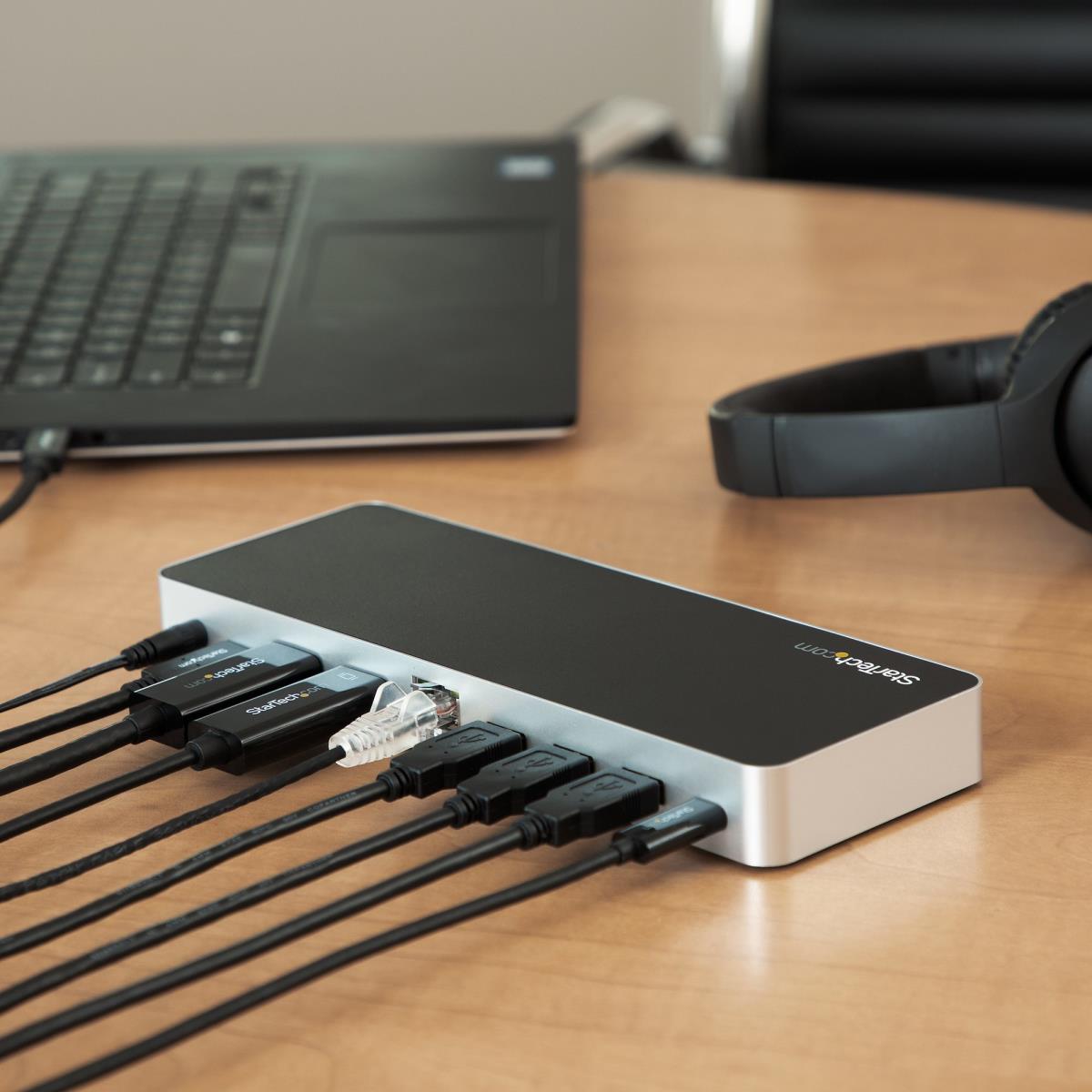 Docking Station - Dual Monitor USB-c For Windows - Mst - 60w Power Delivery - 4k - Hdmi To DVI Adapters