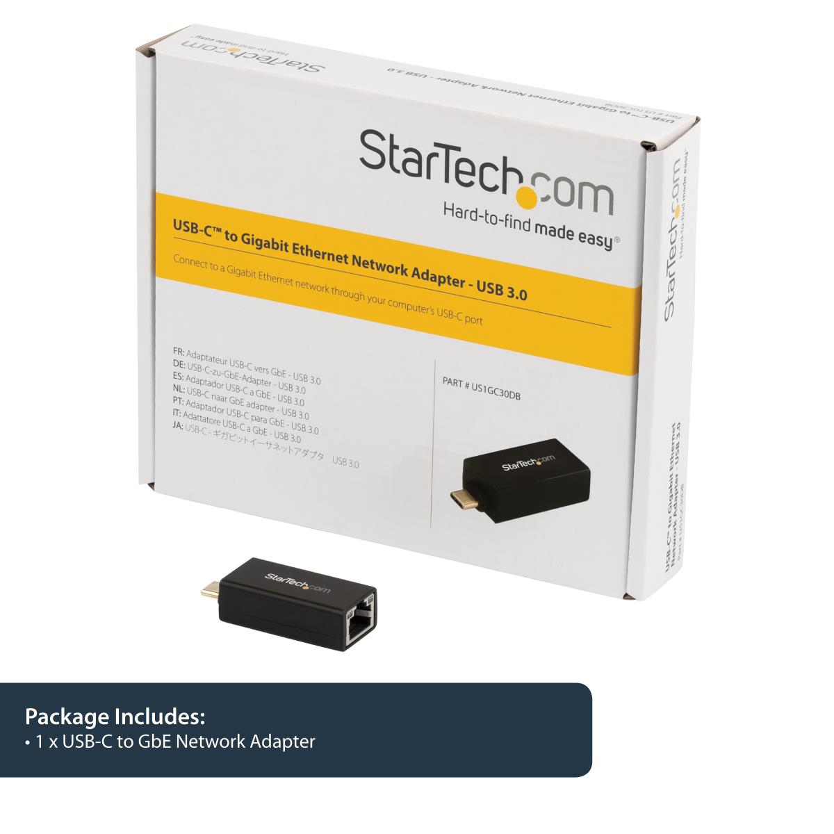 USB C To Gbe Network Adapter USB 3.0-USB-c Toethernetadapter