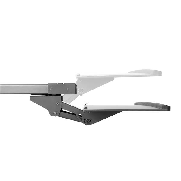 Under Desk Keyboard Tray - With 26in W - Height Adjustable