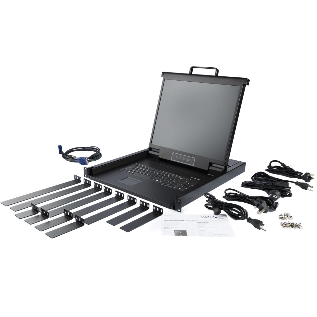 Single Port KVM Console For Server Rack 1u - Vga KVM - 19in