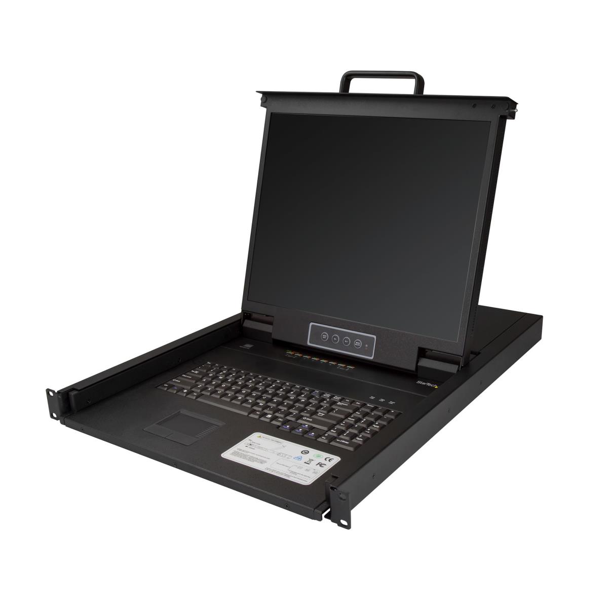 Rackmount KVM Console 8-port - Ps/2 & USB - 1u - 19in Display