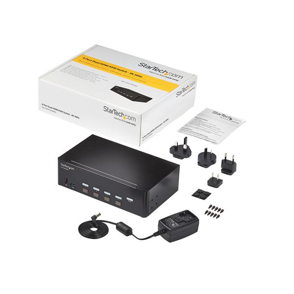 KVM Switch - Hdmi 4k30 Dual Display