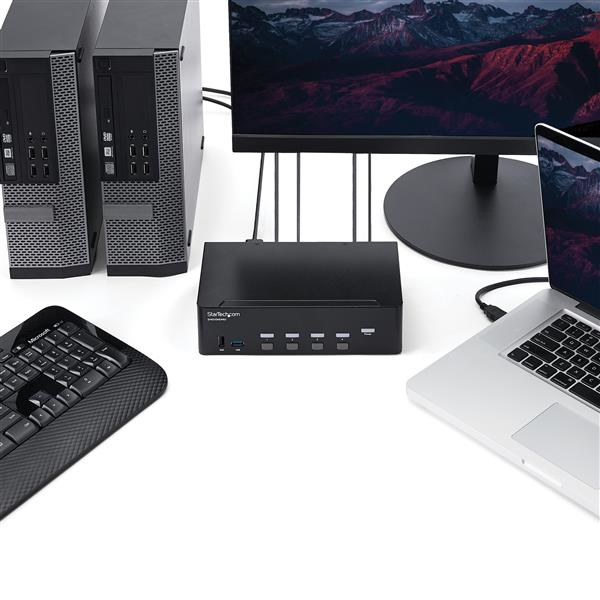 KVM Switch - Hdmi 4k30 Dual Display