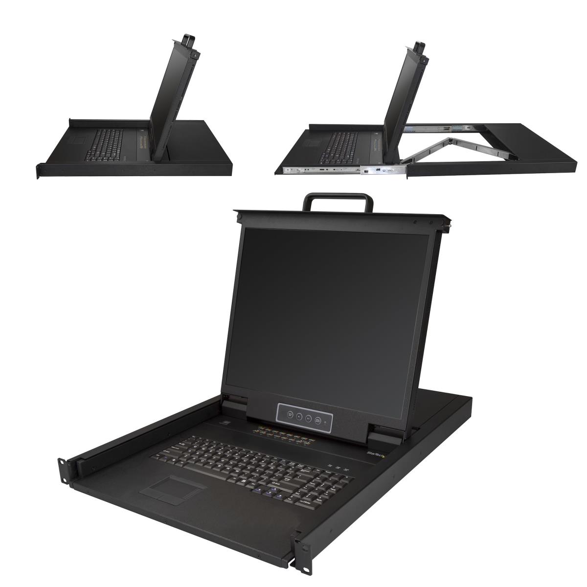 KVM Console 16-port For Server Rack - 19in - 1u