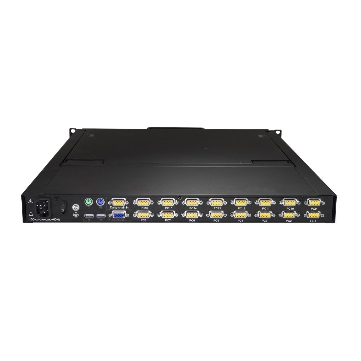 KVM Console 16-port For Server Rack - 19in - 1u