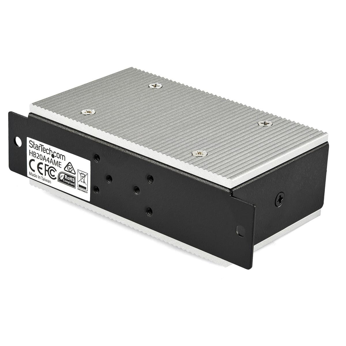 USB Hub - 4-port - USB 2.0 - 15kv Esd Protection Metal