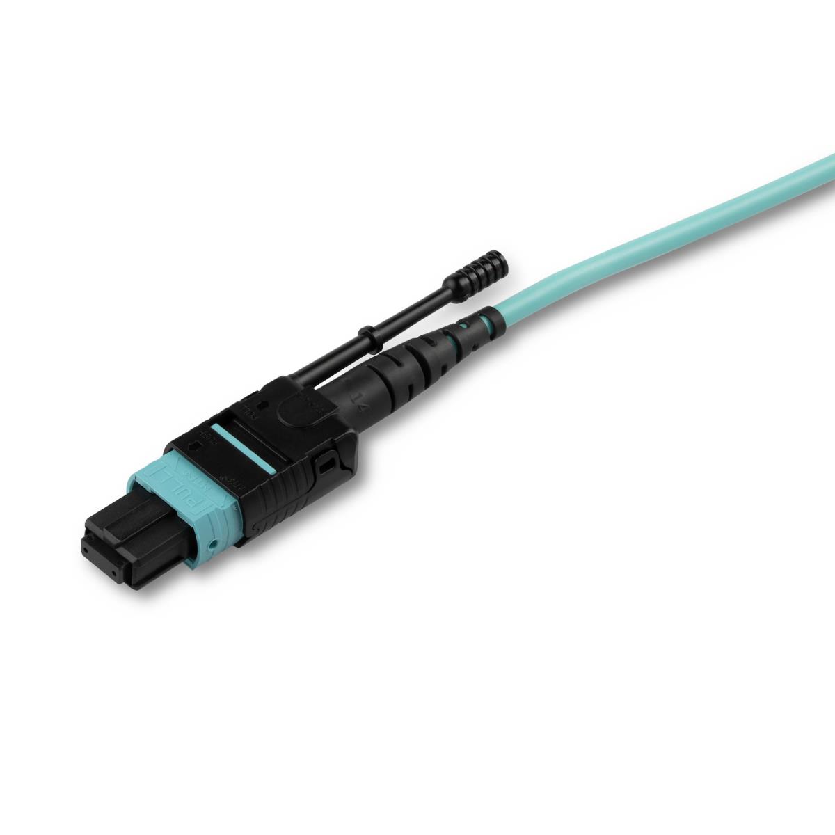 Mpo/ Mtp To Lc Breakout Cable - Plenum-rated - Om3, 40GB - Push/pull-tab - 2m