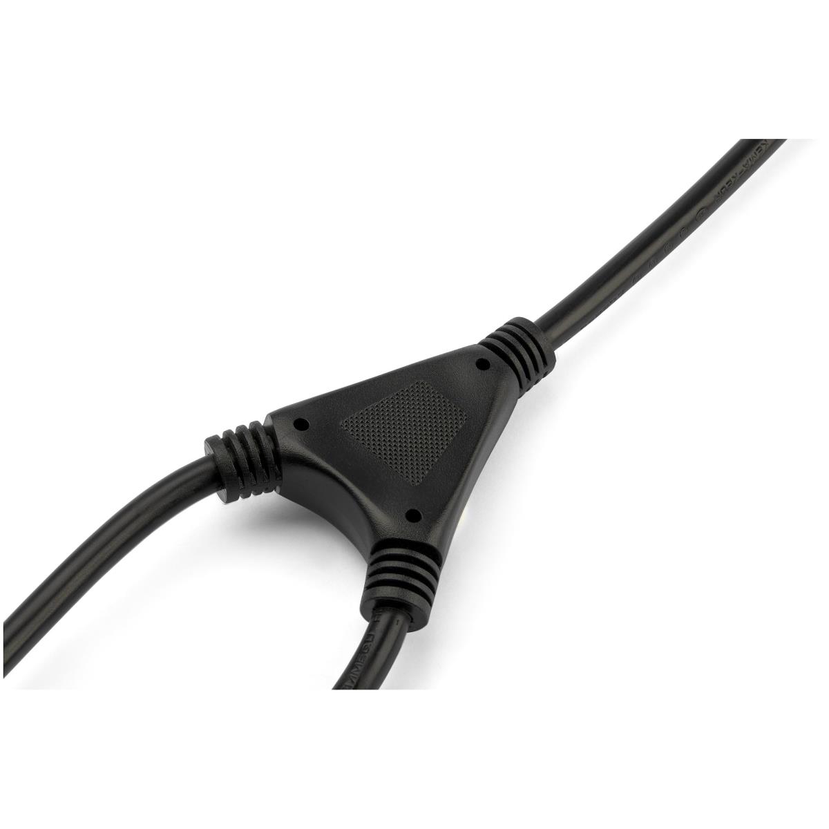 Power Cord C13 Y Splitter  Schuko Cee7 To 2x C13 2m