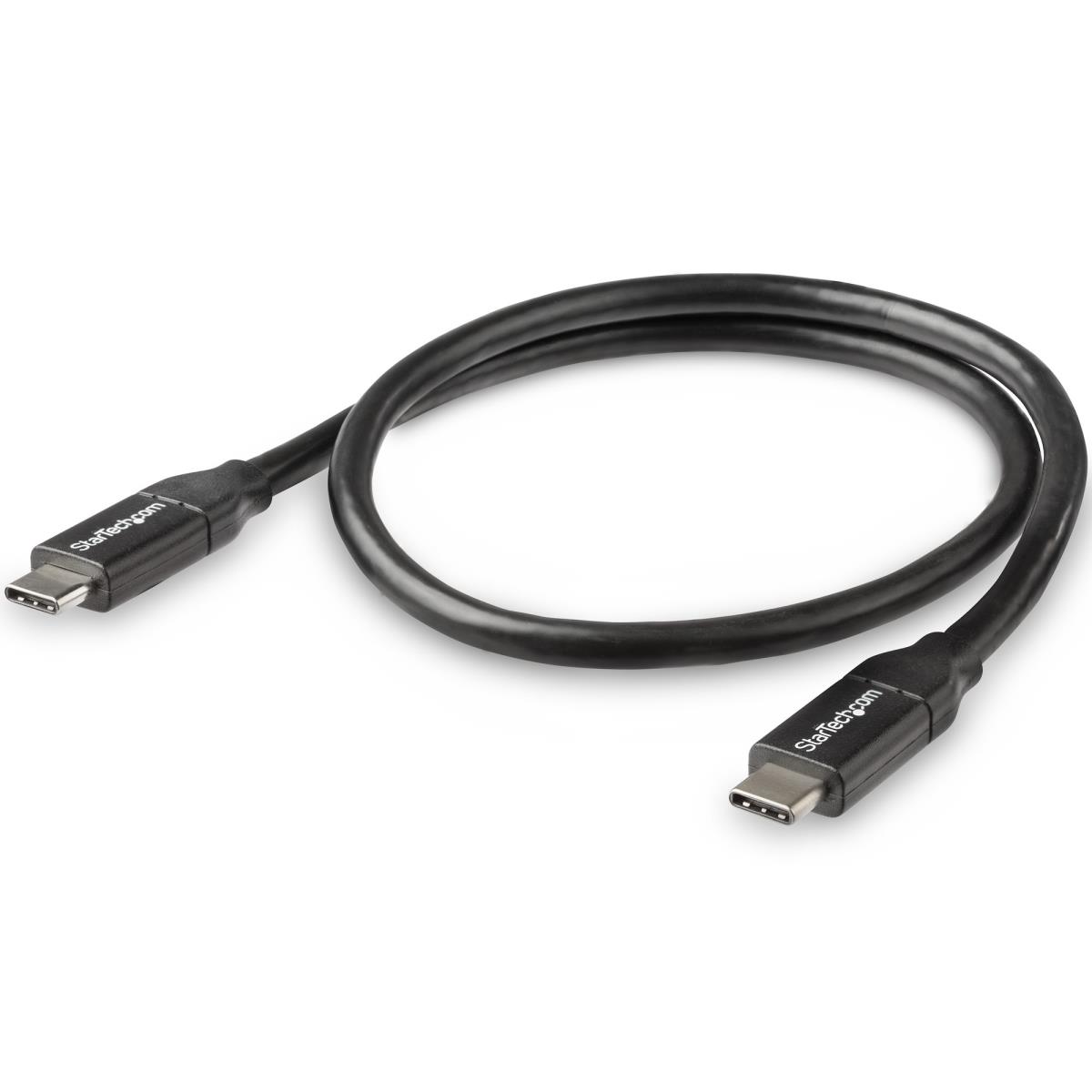 USB-c To USB-c Cable W/ 5a Pd - M/m USB 2.0 - USB-if Certified - 0.5m