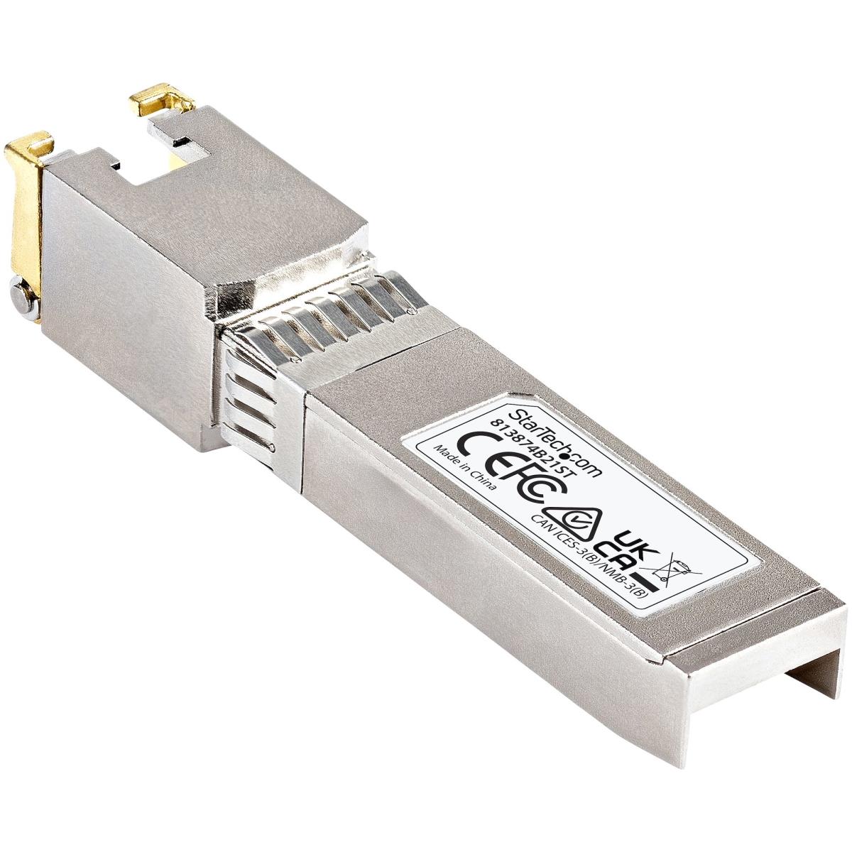Hp 813874-b21 Compatible Sfp+ Transceiver Module - 10gbase-t