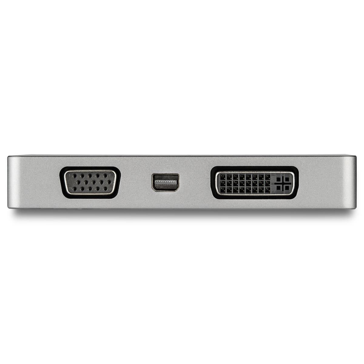 USB-c Multiport Video Adapter - 4-in-1 Aluminum - 4k 60hz - Space Gray