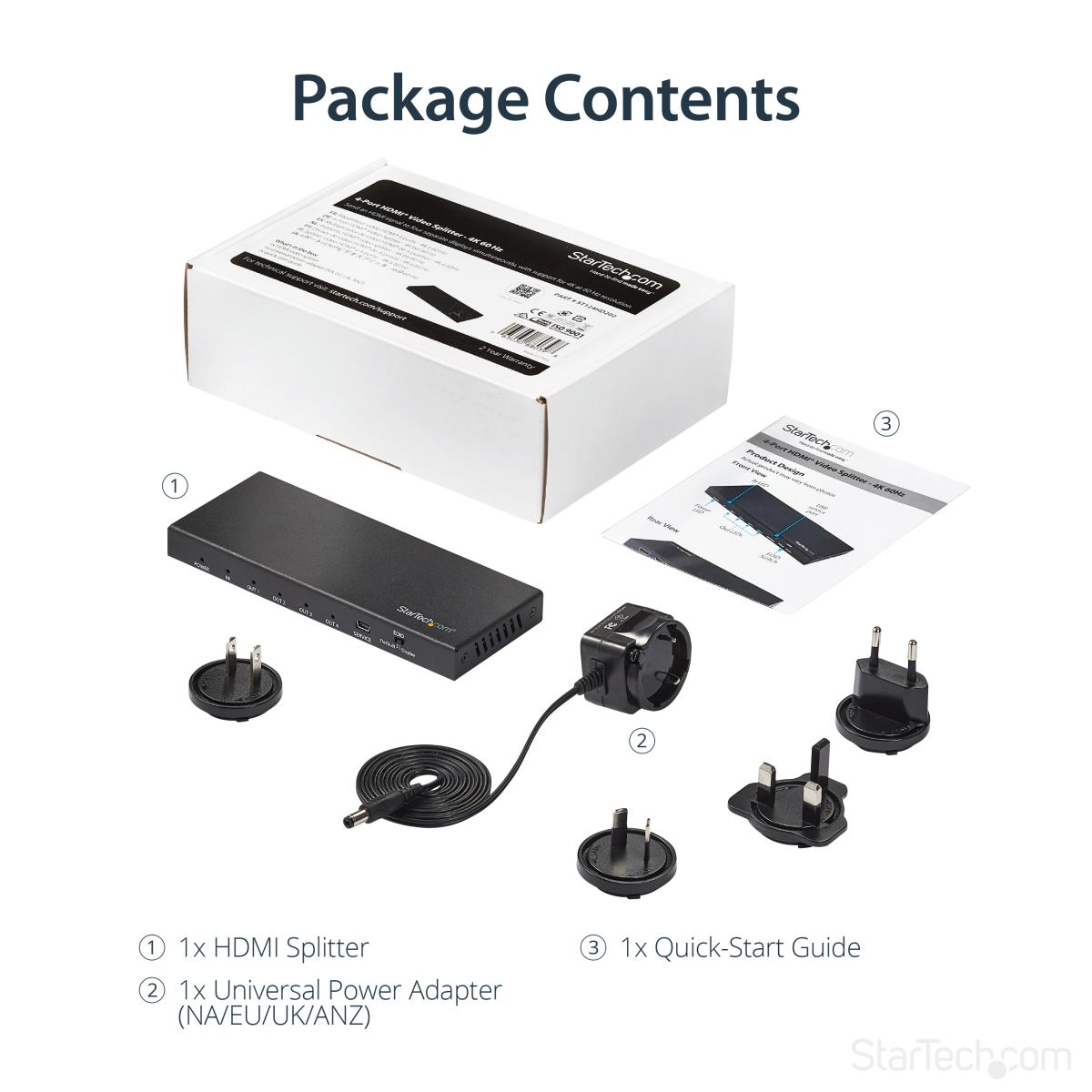 Hdmi Splitter - 4-port 60hz