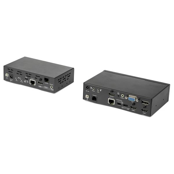 Multi-input Hdbaset Extender Kit With Built-in Switch And Video Scaler