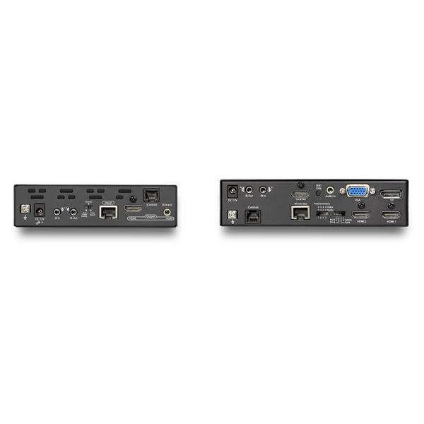 Multi-input Hdbaset Extender Kit With Built-in Switch And Video Scaler