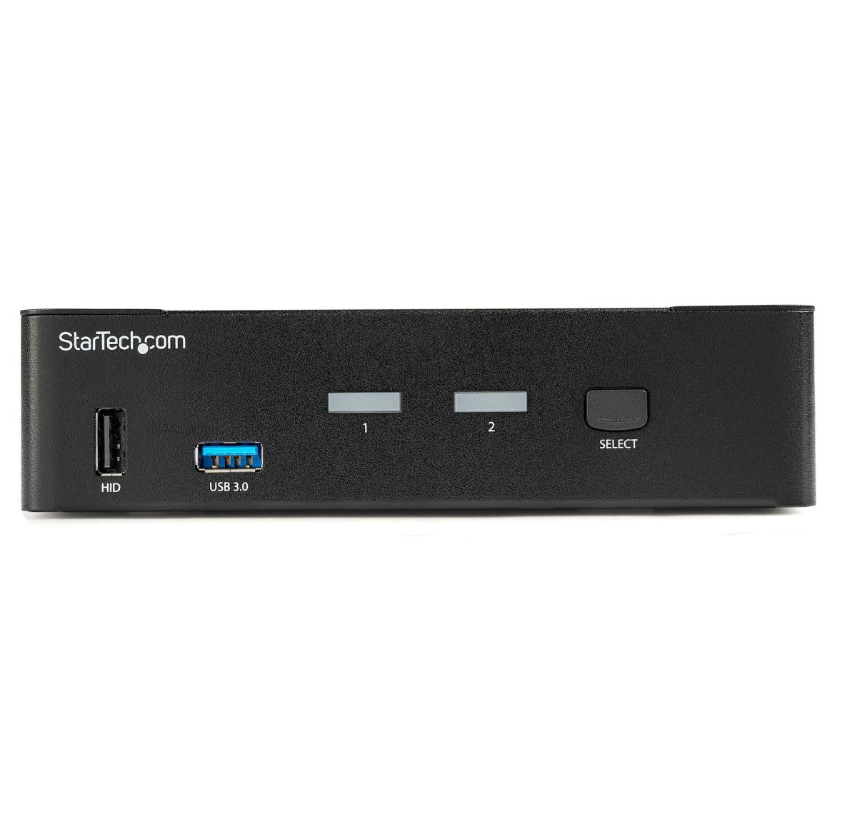 KVM Switch - 2 Port DisplayPort  - 4k60hz - USB 3.0 Hub