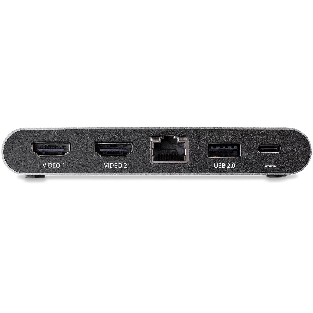 Docking Station - Dual-monitor USB-c Multiport Adapter - 2 X 4k Hdmi - 100w Pd 3.0