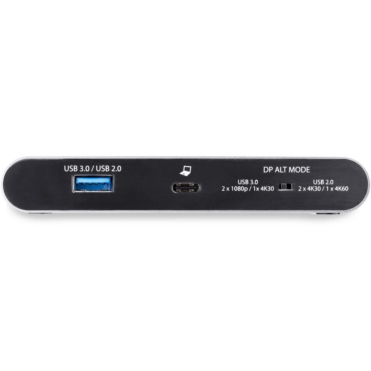 Docking Station - Dual-monitor USB-c Multiport Adapter - 2 X 4k Dp - 100w Pd 3.0