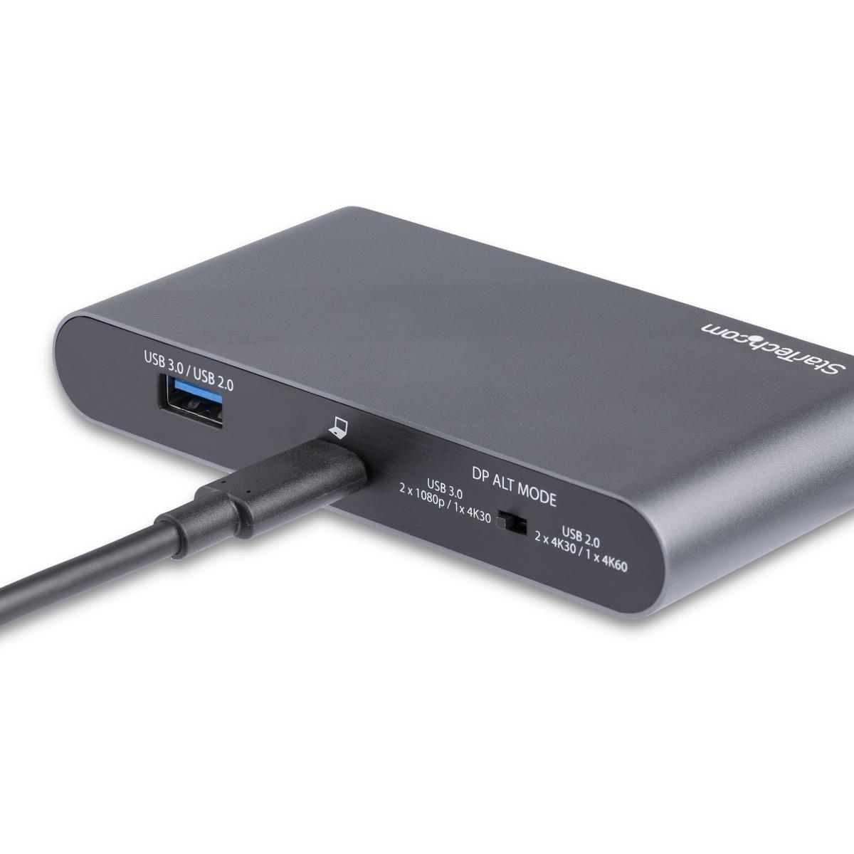 Docking Station - Dual-monitor USB-c Multiport Adapter - 2 X 4k Dp - 100w Pd 3.0