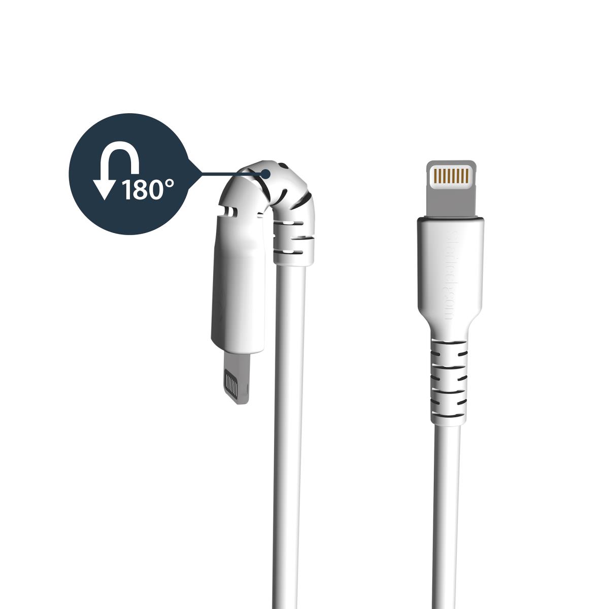 Cable USB To Lightning Mfi Certified 1m White