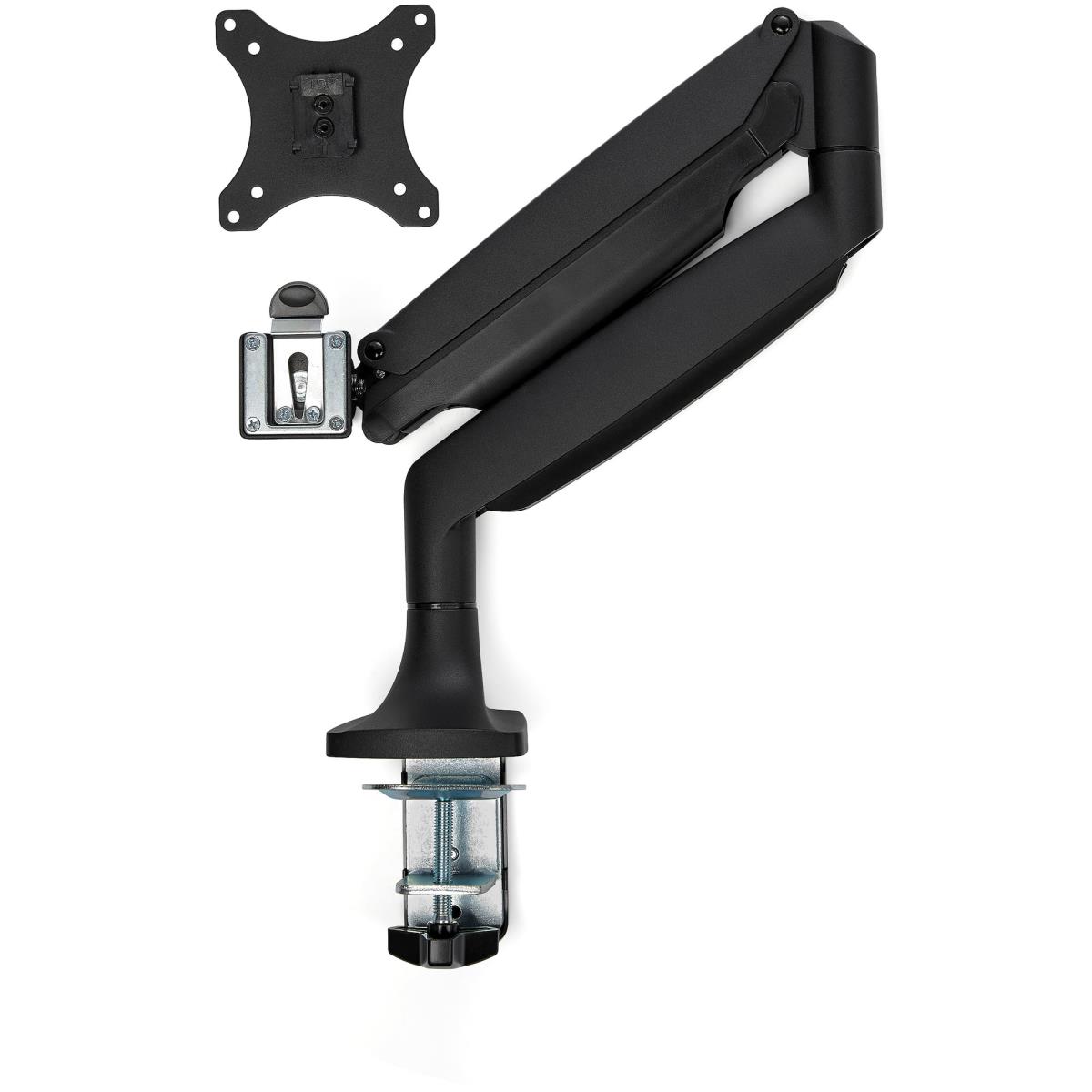 Desk Mount Monitor Arm - Black For Up To 32in Monitor-aluminum