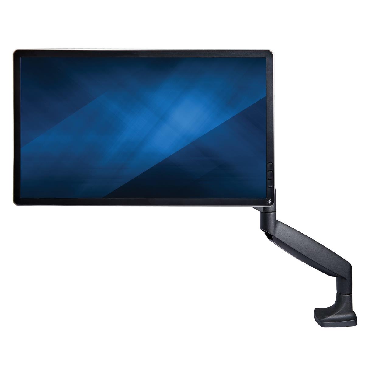 Desk Mount Monitor Arm - Black For Up To 32in Monitor-aluminum
