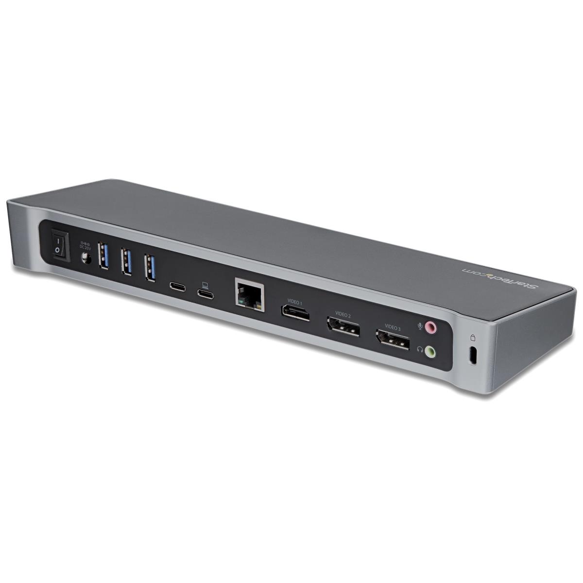 Docking Station - Triple-monitor 4k USB-c With 5x USB 3.0 Ports - 100w Pd