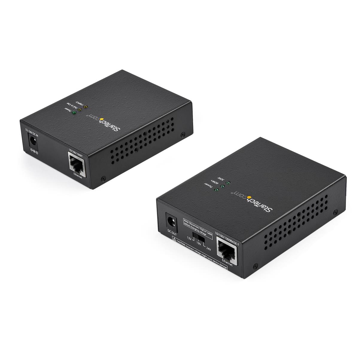 Poe Injector 1-port 60w + Poe Splitter Kit