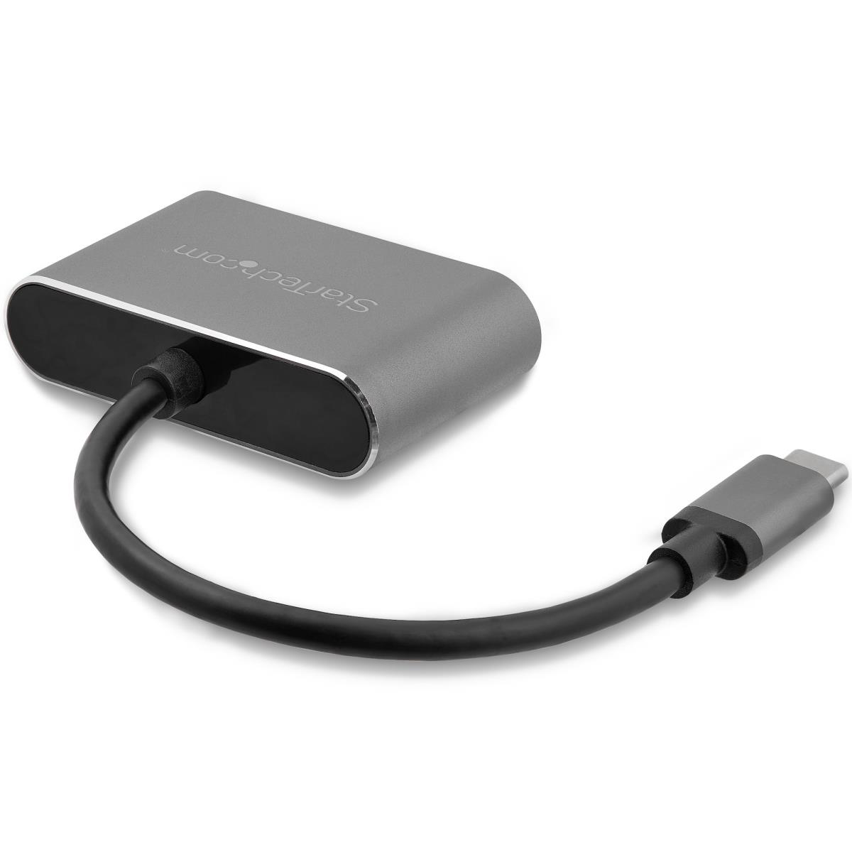USB C To Vga And Hdmi Adapter - Aluminum