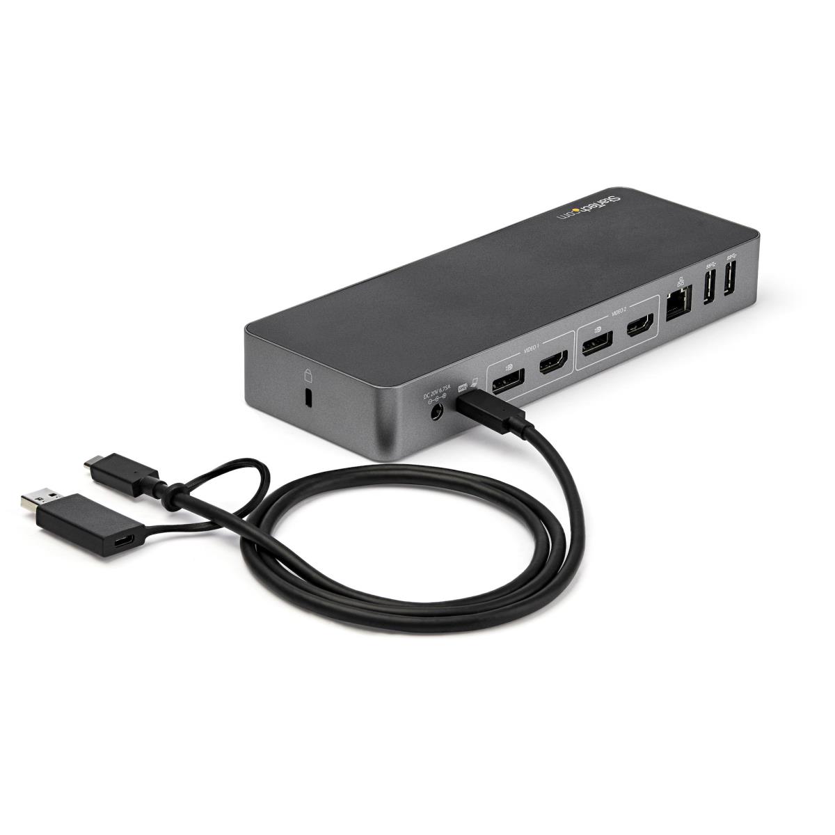 Docking Station - Dual 4k Universal USB-c / USB 3.0 - 60w Pd