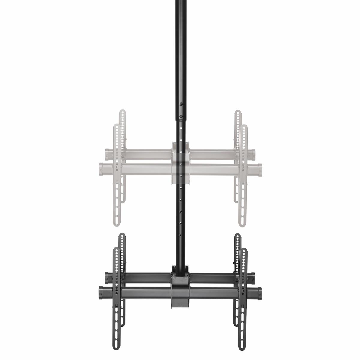 Ceiling Tv Mount Back-to-back For 32in To 75in Displays/steel
