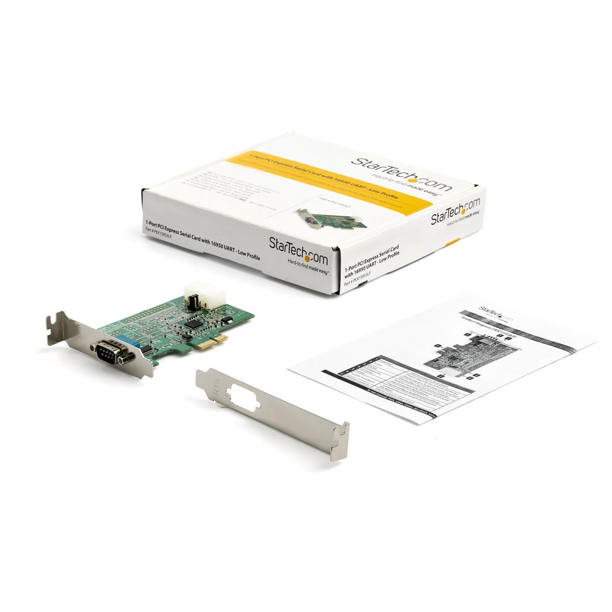 Pci-e Card - 1port Rs232 Serial Port - 16950 Uart