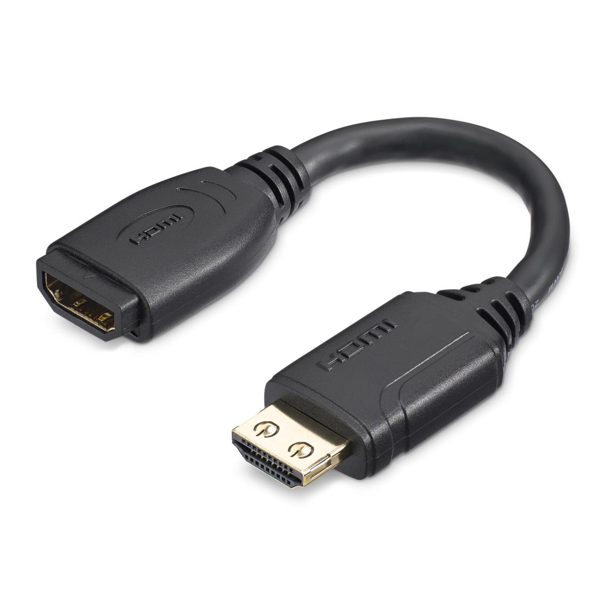 High Speed Hdmi Port Saver Cable - 4k 60hz 6in