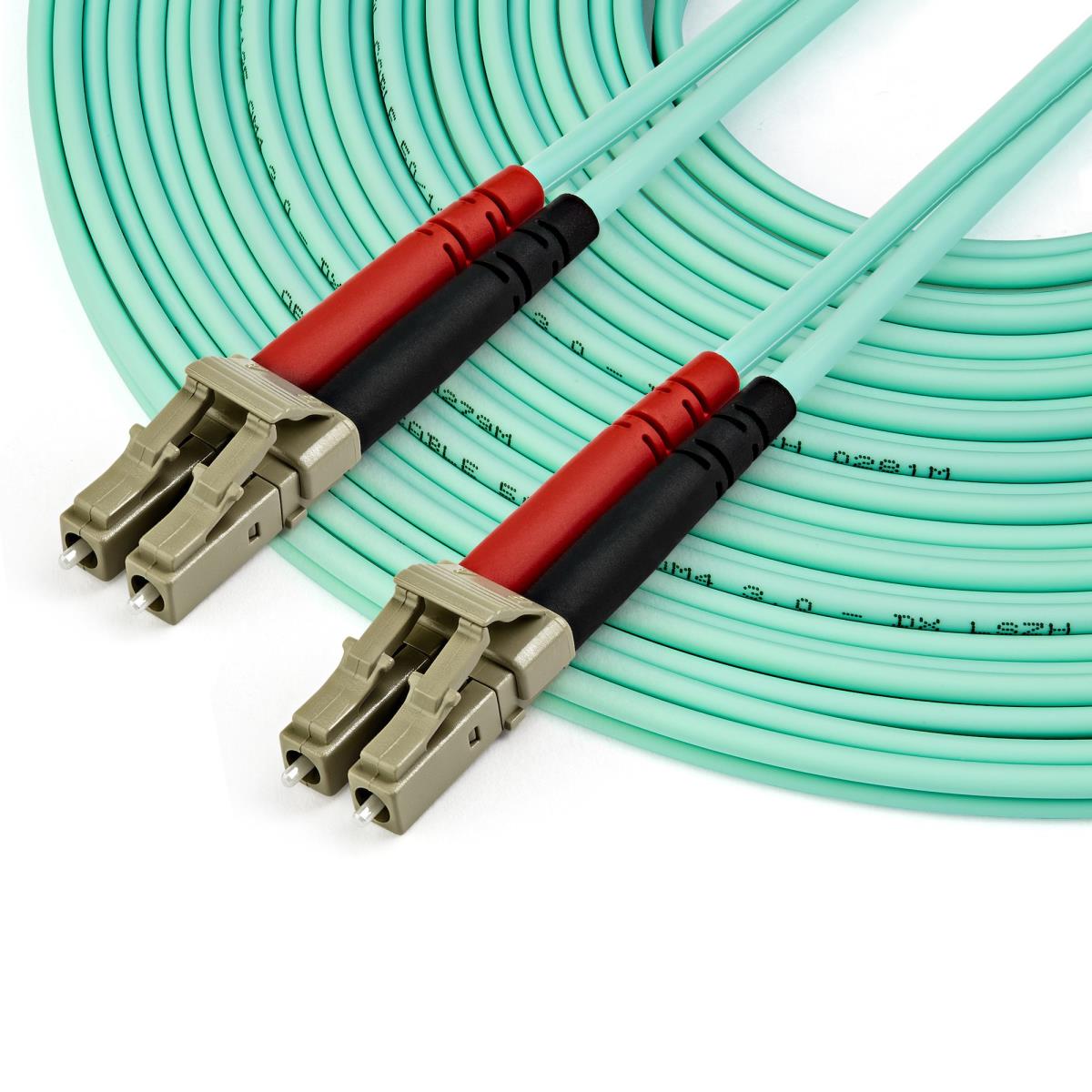 Om4 Fiber Optic Cable 100 GB 50/125 Lszh-lc/lc- Multimode Duplex 10m