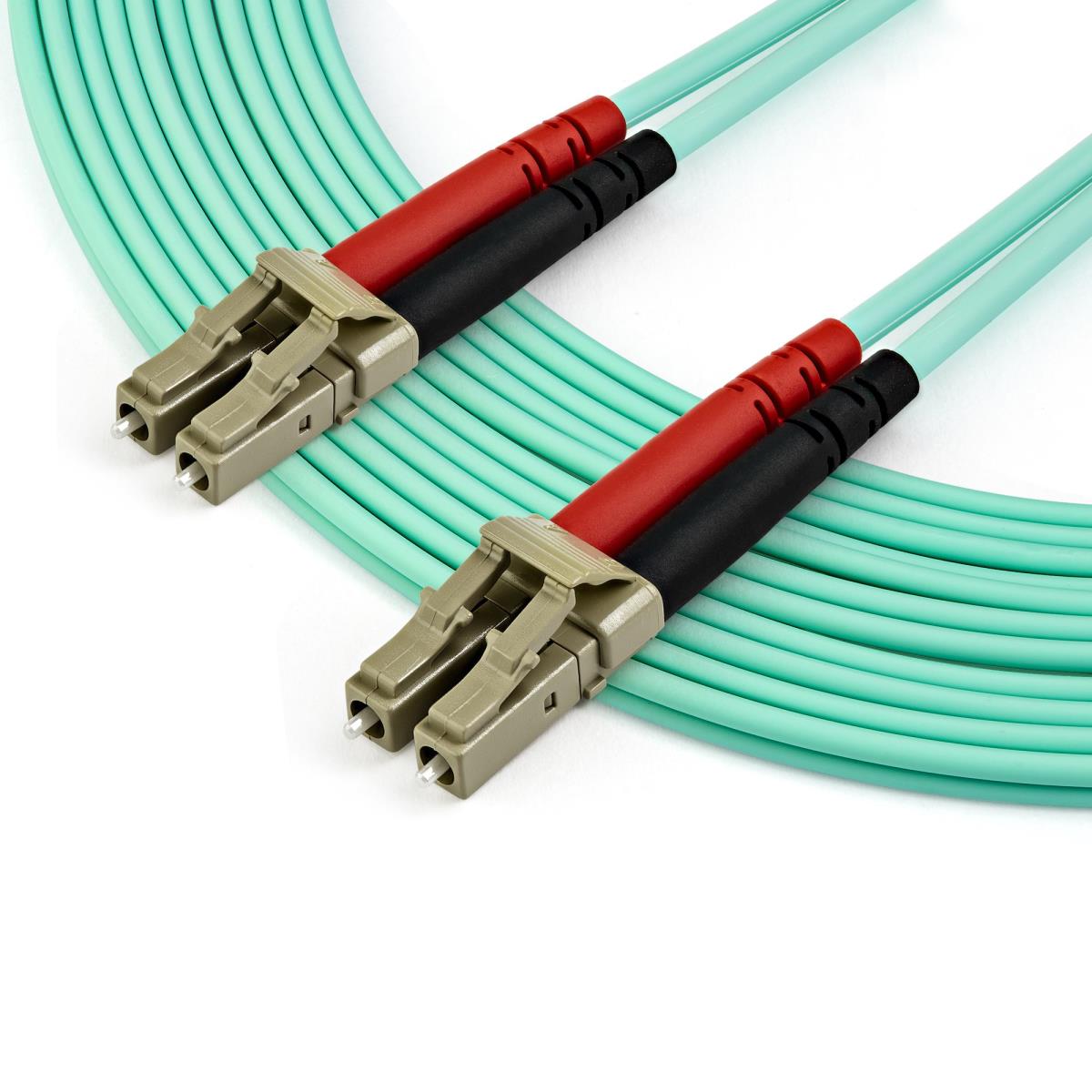 Om4 Fiber Optic Cable 100 GB 50/125 Lszh-lc/lc- Multimode Duplex 7m