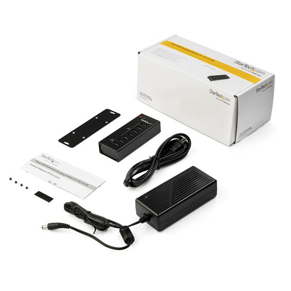 USB Charging Station - 7-port With 5x 1a Ports And 2x 2a Ports
