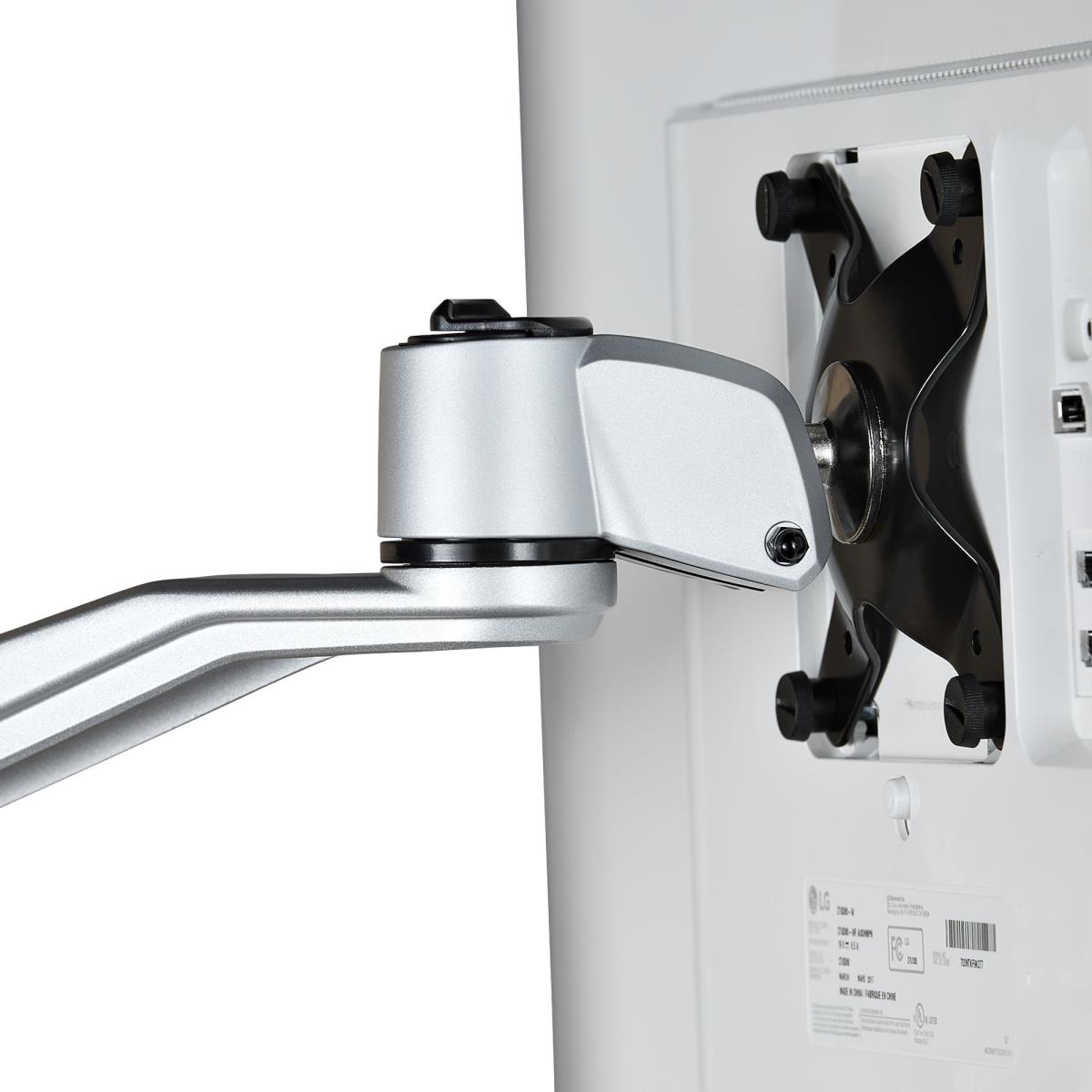 Monitor Arm Wall Mount Dual Swivel