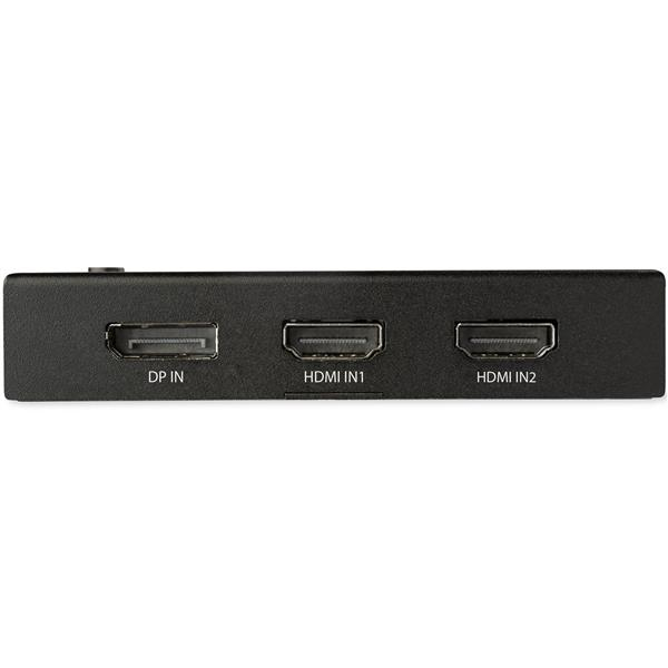 Hdmi Video Switch - 4 Port 3x Hdmi And 1x DisplayPort - 4k 60hz