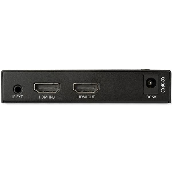 Hdmi Video Switch - 4 Port 3x Hdmi And 1x DisplayPort - 4k 60hz