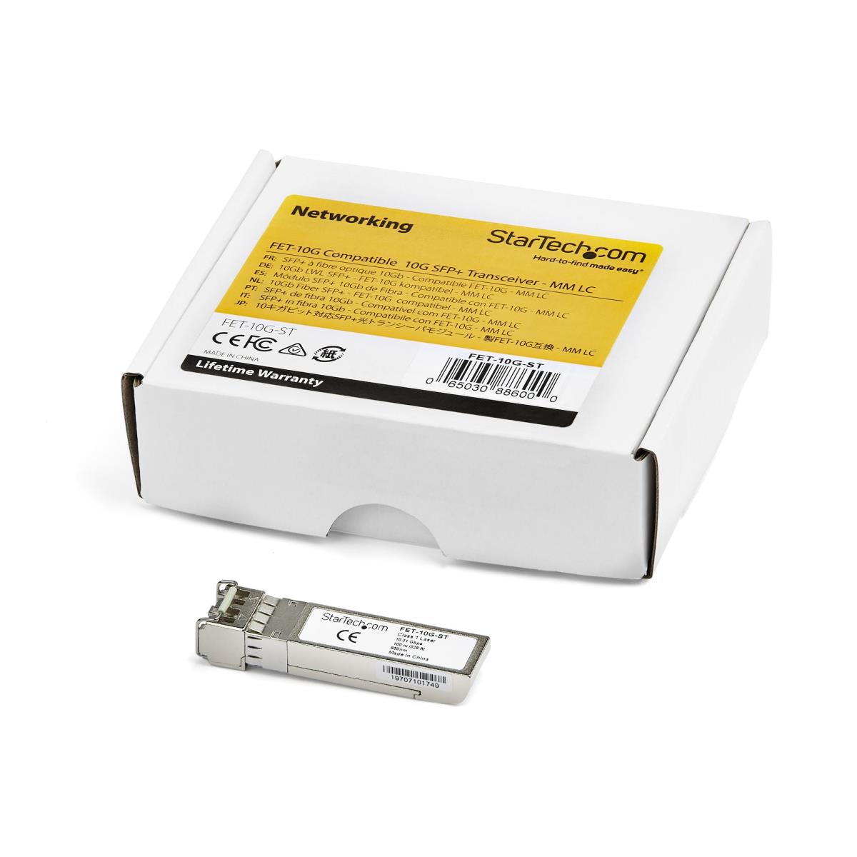 Cisco Fet-10g Compatible Sfp+ Module - 10gbase-usr Fiber Optical Transceiver