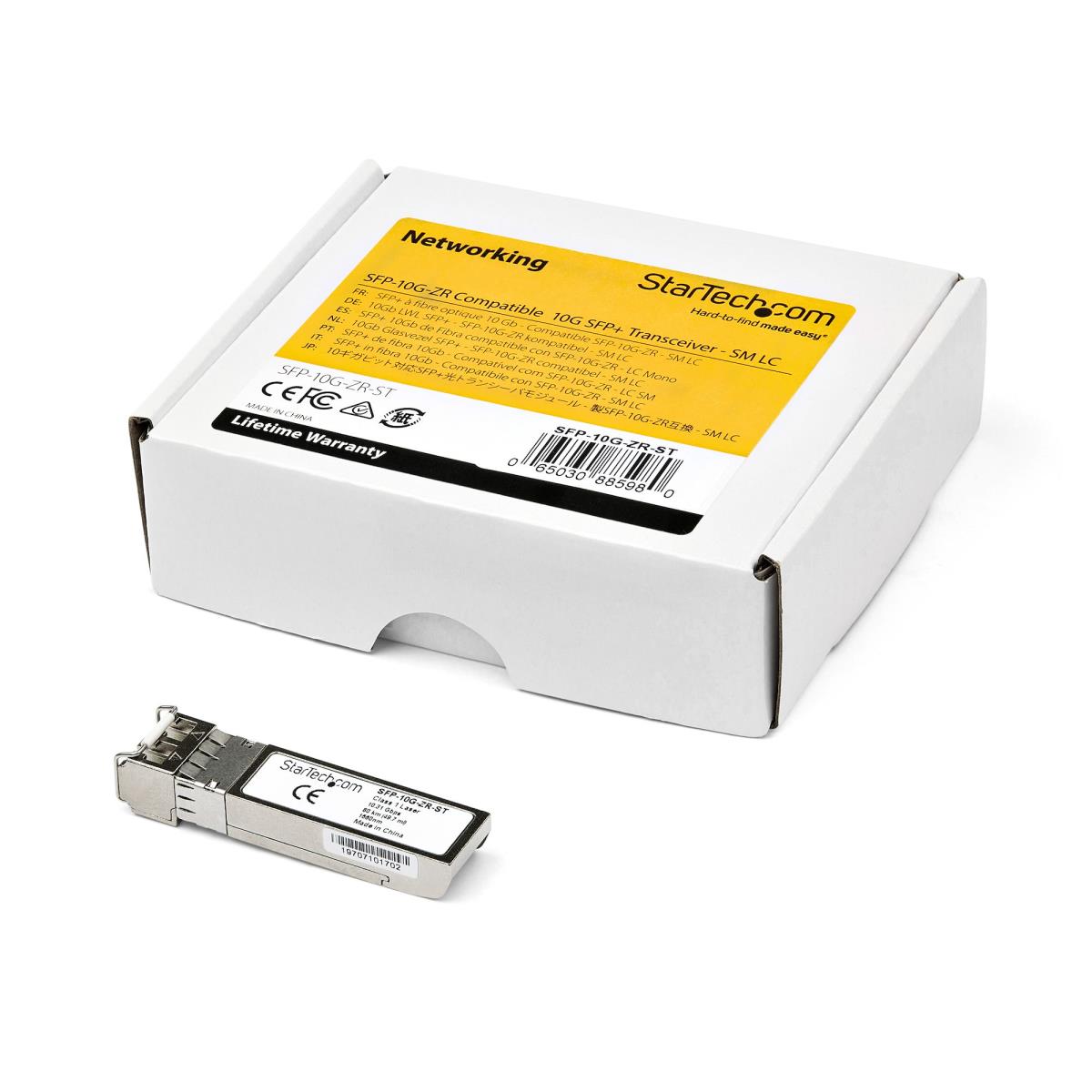Cisco Sfp-10g-zr Compatible Sfp+ Module - 10gbase-zr Fiber Optical Transceiver