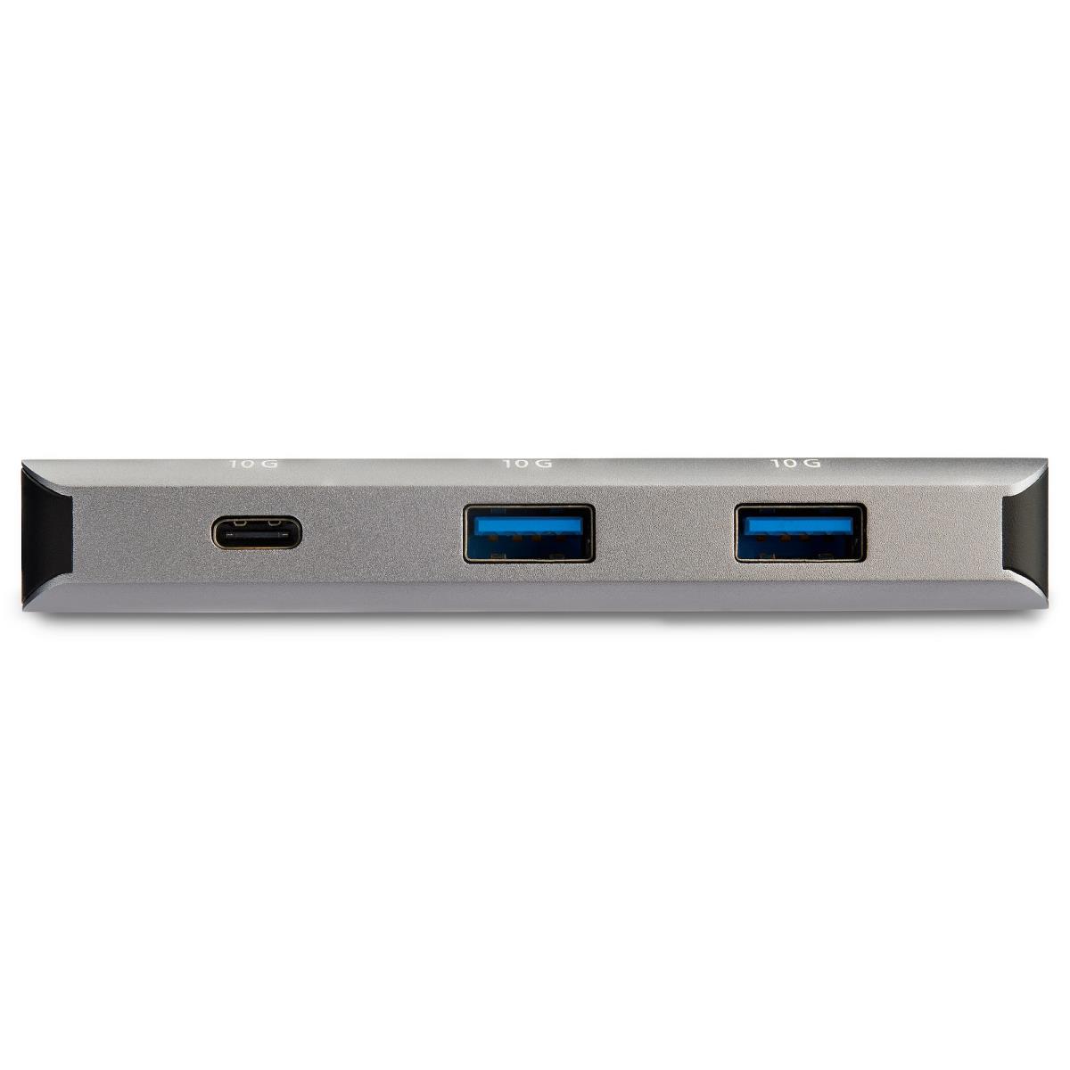 USB-c Hub - 3-port With Gigabit Lan Port - 2x USB-a & 1x USB-c