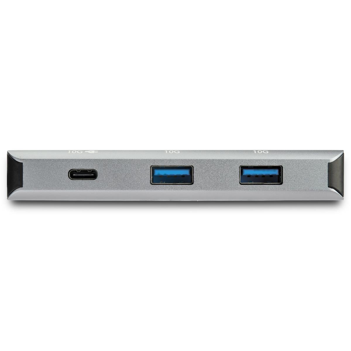 USB-c Hub - 4-port With Power Delivery - 10gbps - 3x USB-a & 1x USB-c