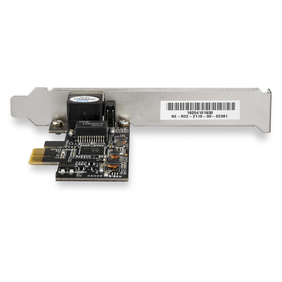 Network Card - 1 Port Pci-e 2.5gbps 2.5gbase-t - X4 Pci-e Lan