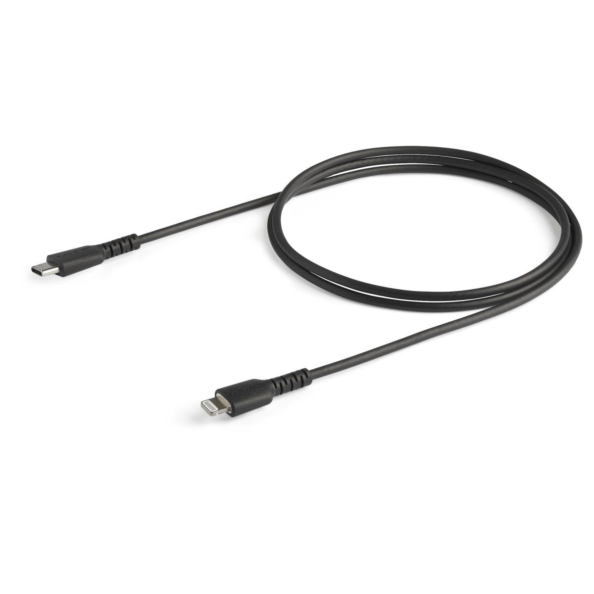 Cable USB C To Lightning - Apple Mfi Certified - 1m Black