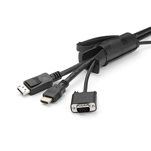 Spiral Cable Management Sleeve 25mm X 2.5m /1x 8.2 - Black
