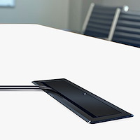 Dual-module Conference Table Connectivity Box - Customizable